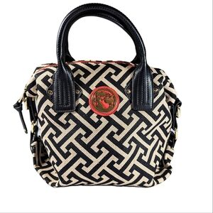 Spartina 449 Daufuskie Island Mermaid Satchel Bag With Leather Trim